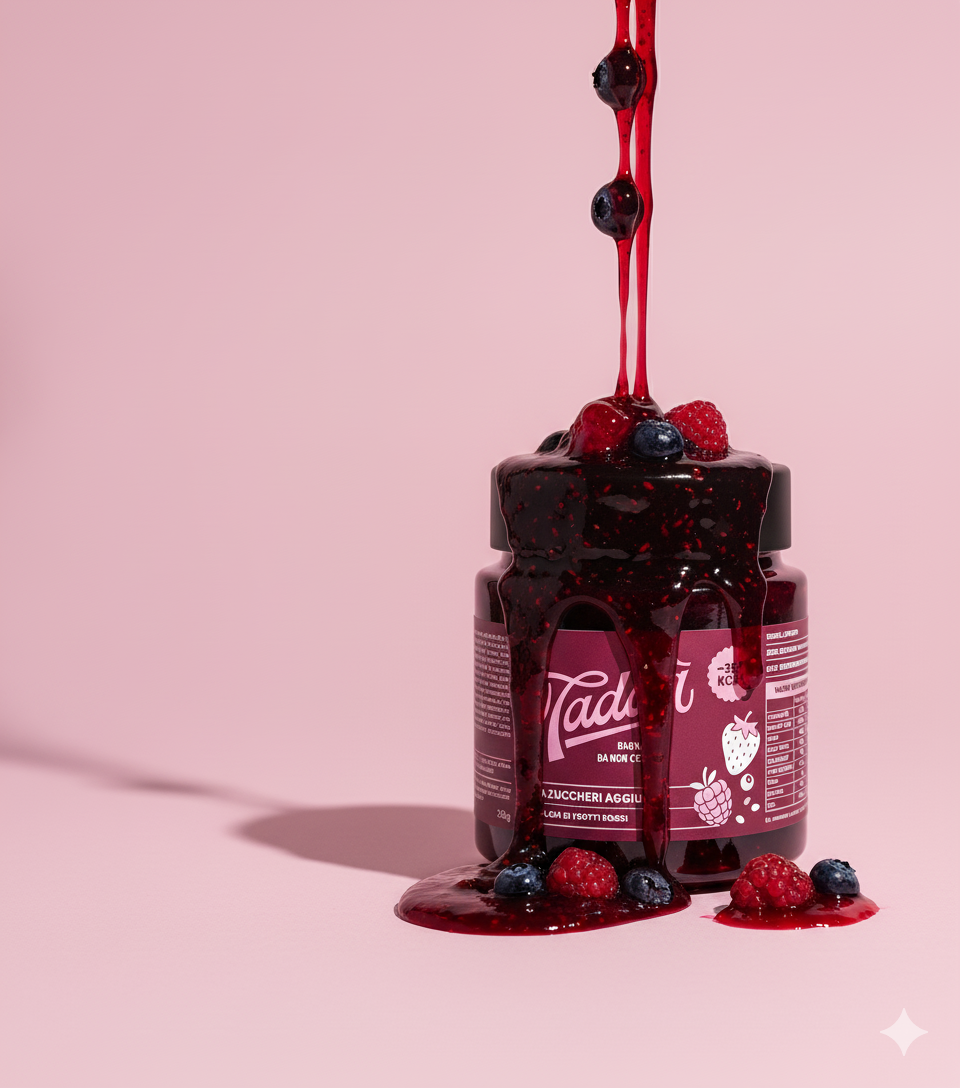 Marmellata -35%Kcal* senza zuccheri aggiunti