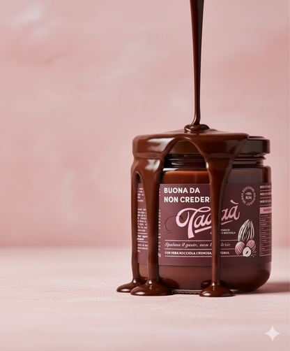 Spalmabile nocciole e cacao  -35%Kcal* senza zuccheri aggiunti