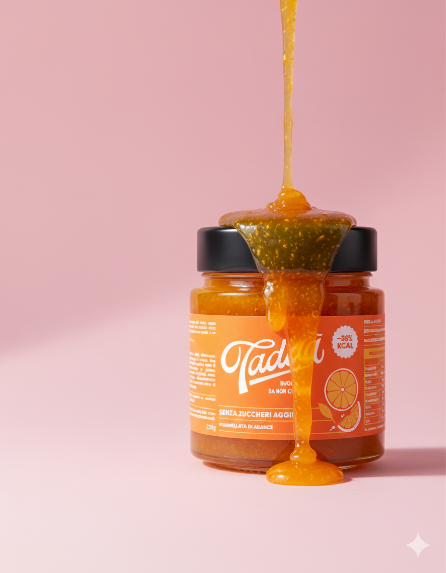 Marmellata -35%Kcal* senza zuccheri aggiunti